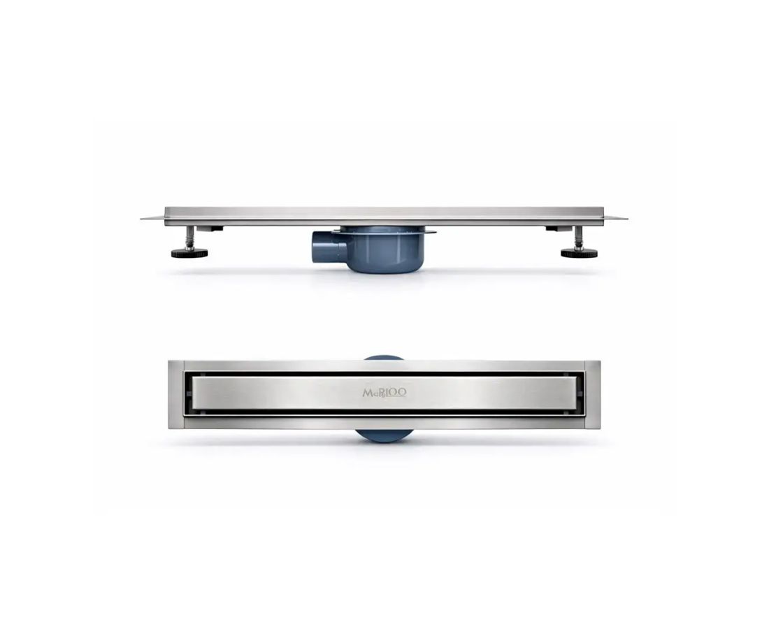 საშხაპე ტრაპი MFD14023M 40სმ Brushed Nickel (ორმხრივი) — ტრაპი